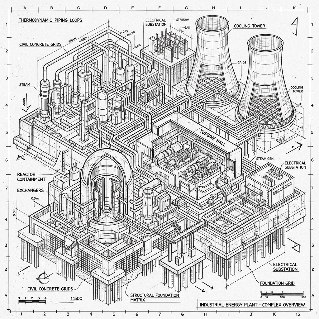 Geotechnical Survey & Load Matrix Engineering CAD Sketch